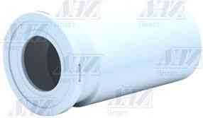 АНИ W1225 Труба фановая д/унитаза, со смещением 15мм, выпуск 110, (L253мм)