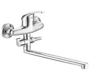 ВАННА  SOLONE  LUN6-A031  кер. карт. ⌀40, выносн. карт. дивертор, излив 350мм, хром