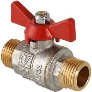 КРАН  шар.   1/2"  НР-НР БАБОЧКА VALTEC VT.219.N.04