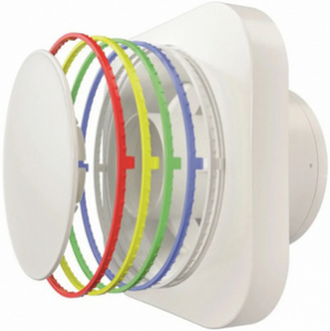 ВЕНТИЛЯТОР  ВЫТЯЖНОЙ   D125  ЭРА   DISK 5  б/шнура