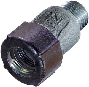 Обжимной патрубок из чугуна    1/2"  нар. резьба  TIM