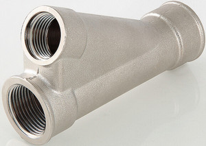 ФИТИНГ тройник  для ввода греющ кабеля в трубу 1/2 *1 * 25 град    TIM