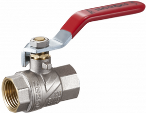 КРАН  шар.   1/2''  ВР-ВР РЫЧАГ ZEGOR FBR11 (CW617N) полнопроходной, индив. уп.