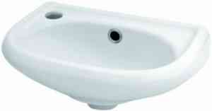 Умывальник "БРИЗ - 40" с перелив ЛЕВ SANTEK