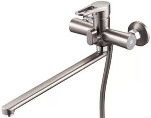 ВАННА  G-LAUF   NUD7-A045MG  с плоским пов. изливом, ø35, встр. переключение, Графит