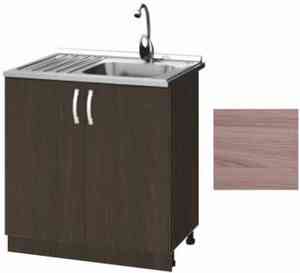 ТУМБА ПОД МОЙКУ 80 Х 45  ШИМО ТЕМНЫЙ