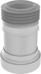 Aquant T918-24-MR  Удлинитель гибкий для унитаза армированный 220-360 мм 