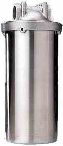 АБ  Магистральный Фильтр АБФ-НЕРЖ-10ББ, из НЕРЖАВЕЮЩЕЙ СТАЛИ. В комплекте Кронштейн и ключ.  1"