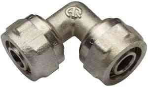 МП Угольник редукционный L16х20 2 цанги "AQUALINK" /