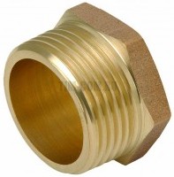 Заглушка 3/4" нар ЛАТУНЬ TIM