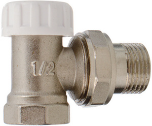 Клапан запорный д/радиатора угловой 1/2" TeRma (33955)