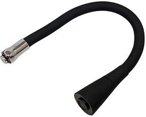 Излив для кухни ГИБКИЙ 2-х режимный, 52см Черный 