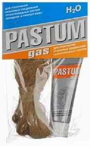 Уплотнительный комплект ГАЗ: Паста + лен (60 гр./15 гр) PASTUM gas