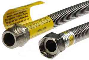 Подводка д/газа сильфон. 3/4" ВН/ВН 120 см CTM ГАЗ