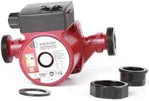 Насос циркуляционный  25-8  180  с гайками  AQUALINK