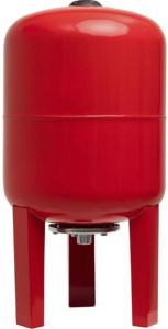 Расширительный бак вертикальный  36 л. оцинк-ый фланец 1", (на ножках) OASIS RV-36N