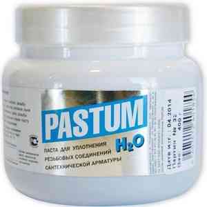 Паста д/упл. резьбовых соединений PASTUM H2O 400 г банка