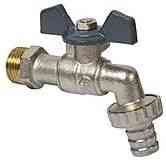 Кран  шар. ВОДОРАЗБОРНЫЙ AQUALINK   1/2" НР БАБОЧКА