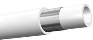 ПП Труба  алюминий  PN25  25*4,2    DUAL SDR6 EVER ® plast БЕЛЫЙ (Россия)