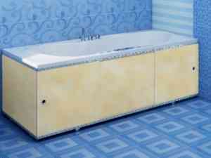 ЭКРАН  для ванны  "КВАРТ" универсал ПЕСОЧНЫЙ 1,7 м 