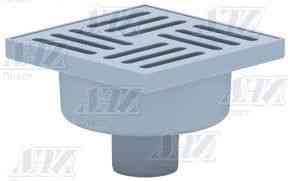 АНИ TA5210 Трап верт-ый нерег. с выпуском 50мм, с пласт. реш. 150х150