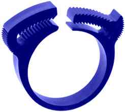 Хомут силовой пластиковый (Клип-Трек, Clip-Track) Ø20-16 (ППр)  1\2  (10ШТ)