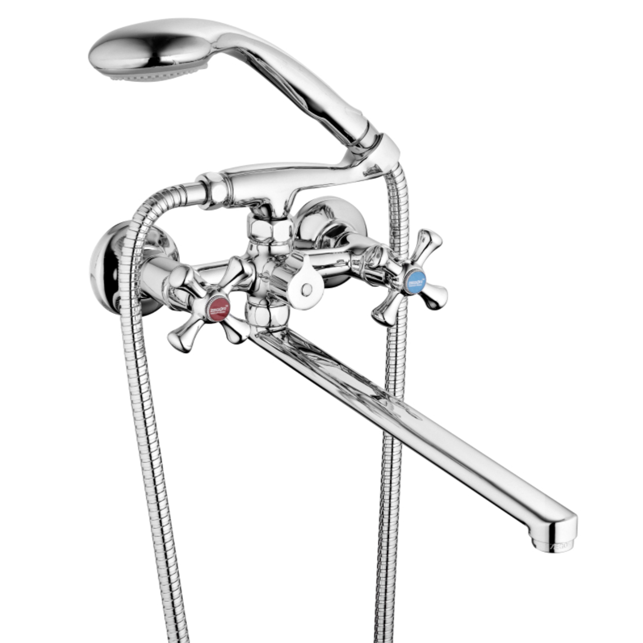 Смеситель для ванны G-Lauf QST7-A827 двуручковый