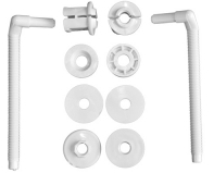 Крепление для сиденья к унитазу  ИНКОЭР  ЭлиссаН-Белый